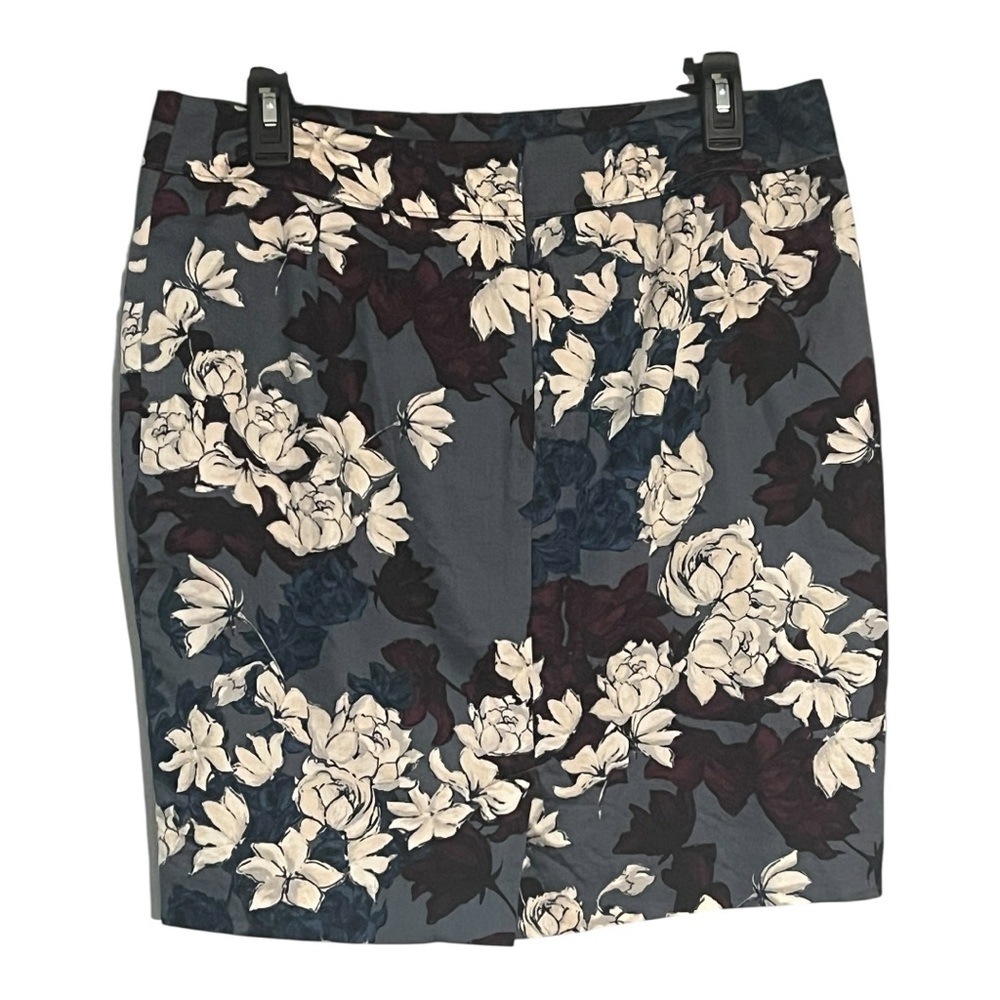 LOFT size 10P floral pencil skirt EUC - Picture 5 of 8